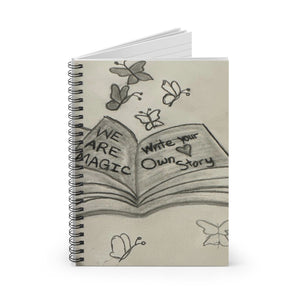 Inspirational Spiral Notebook - 'Write Your Own Story' Design