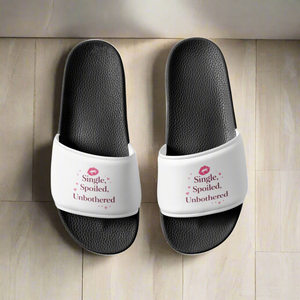 Single, Spoiled & Unbothered Women’s Slides
