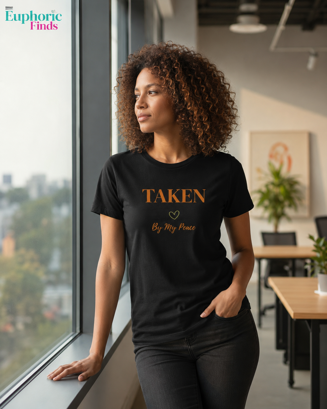 Taken By My Peace Tee | Inspirational Graphic T-Shirt