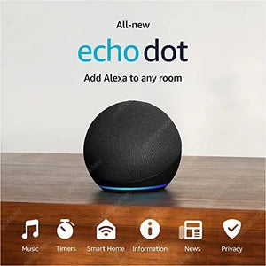 Amazon Echo Dot 5th Generation voice assistant for home automation