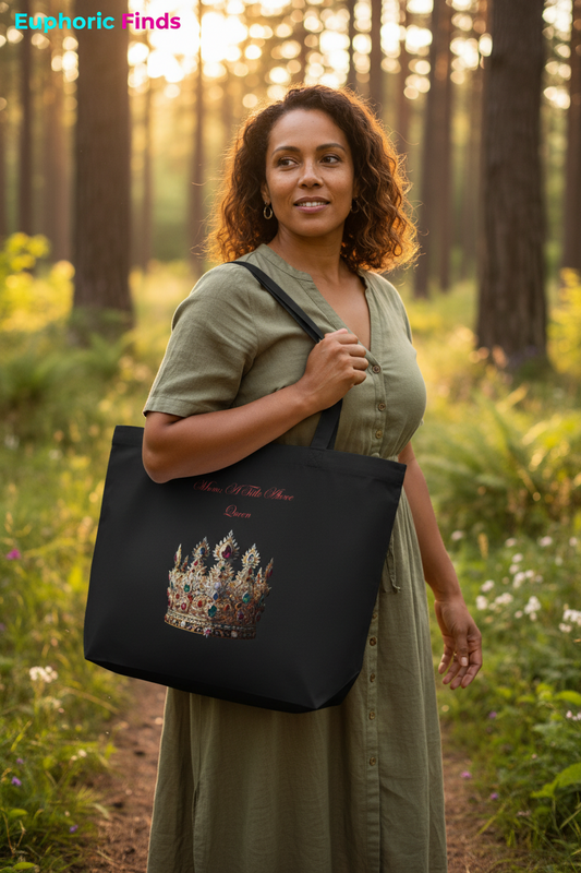 Large organic tote bag