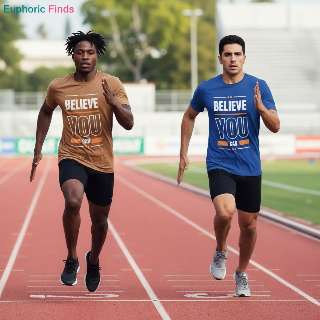 Believe You Can Motivational Unisex T-Shirt- Positive Affirmation Tee