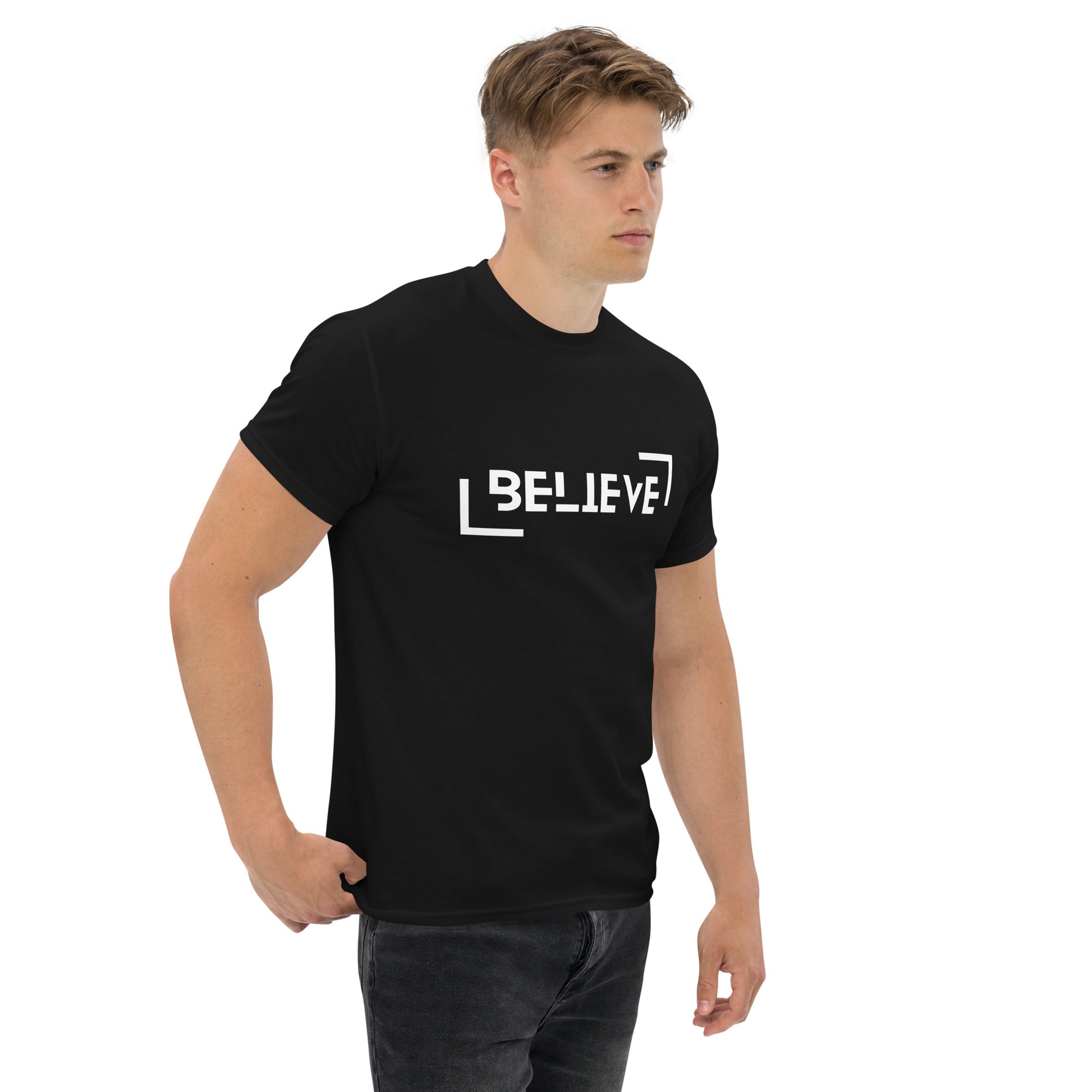 BELIEVE Unisex T-Shirt - Positive Affirmation Tee