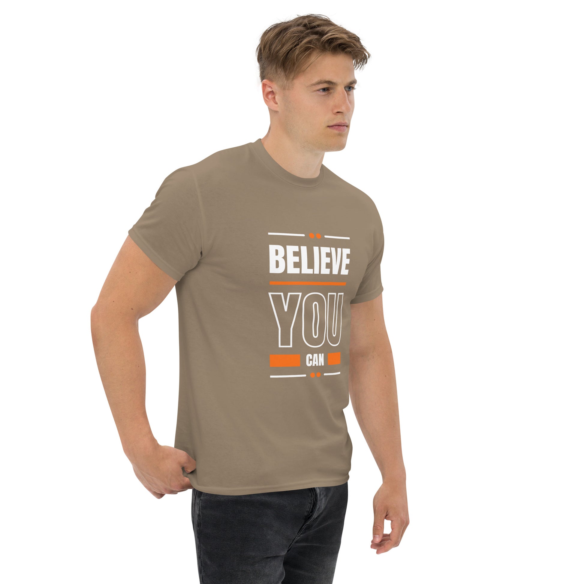 Believe You Can Motivational Unisex T-Shirt- Positive Affirmation Tee