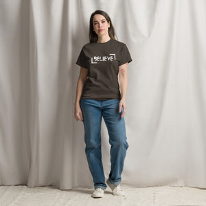 BELIEVE Unisex T-Shirt - Positive Affirmation Tee