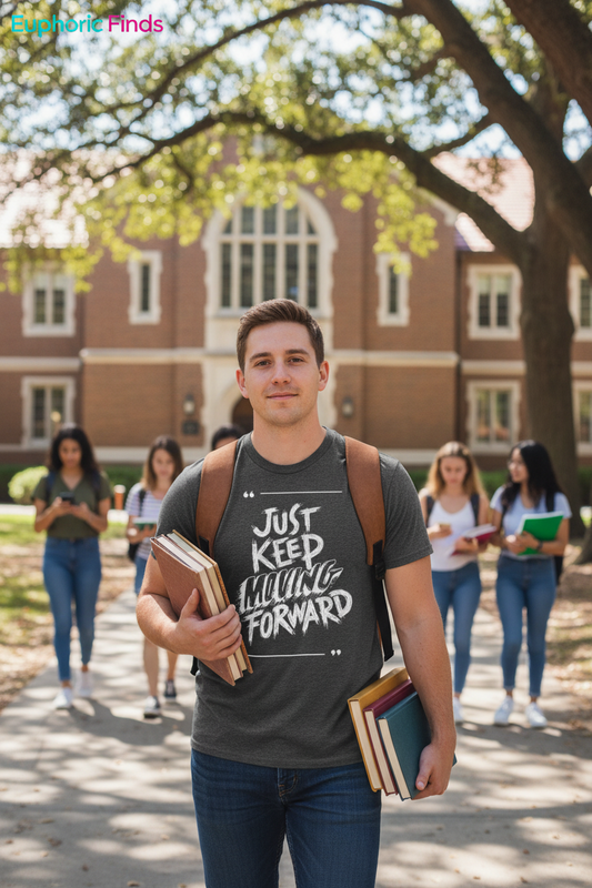 Just Keep Moving Forward Tee
