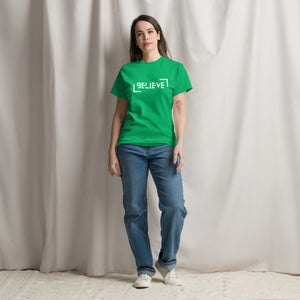 BELIEVE Unisex T-Shirt - Positive Affirmation Tee