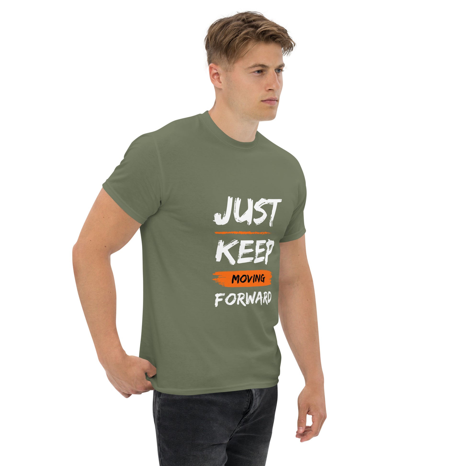 Just Keep Moving Forward Unisex Tee