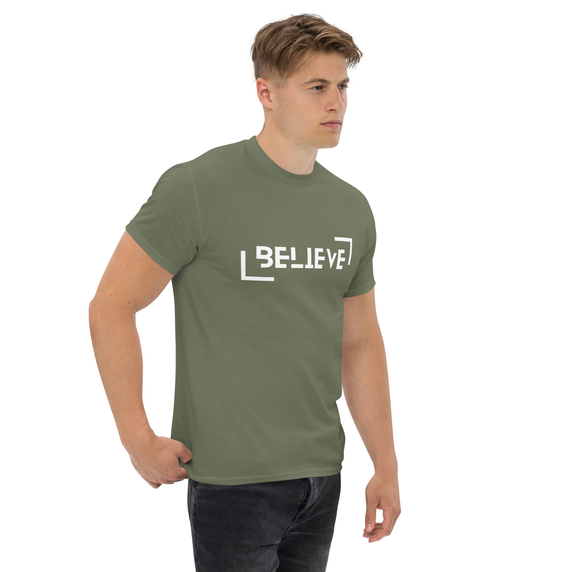 BELIEVE Unisex T-Shirt - Positive Affirmation Tee