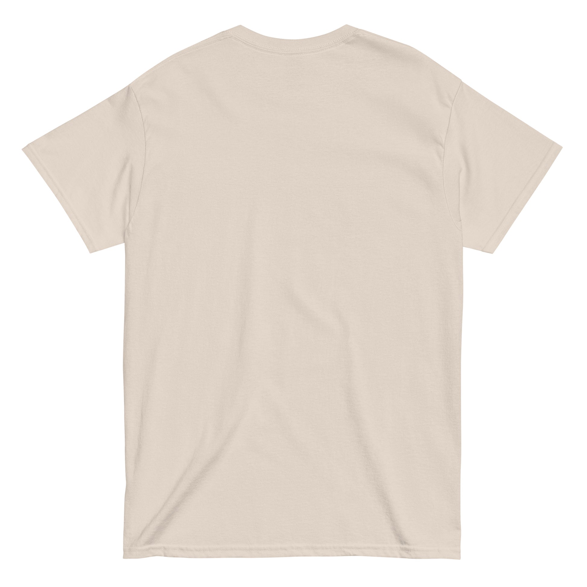 Human Being Label Tee- Funny Organic "Handle With Care" Graphic Shirt