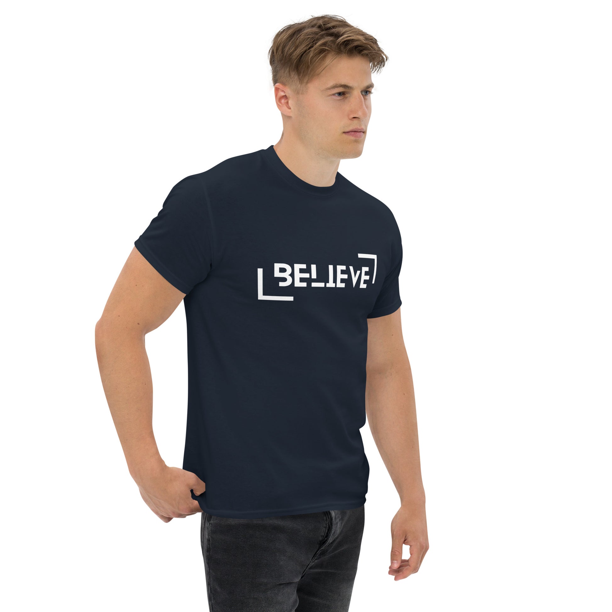 BELIEVE Unisex T-Shirt - Positive Affirmation Tee