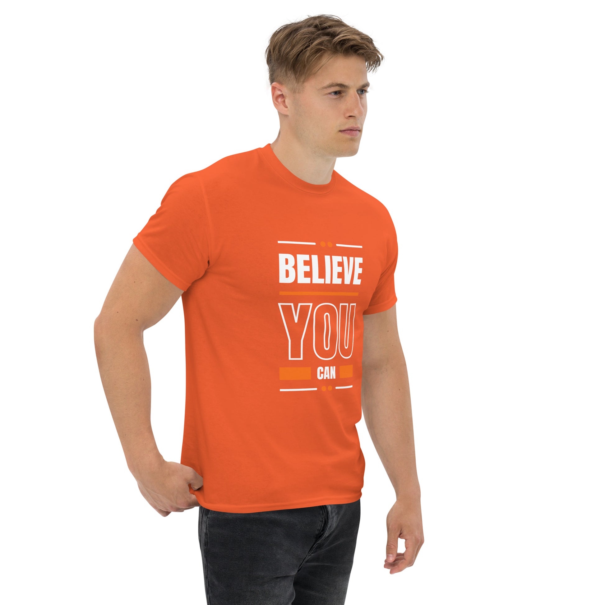 Believe You Can Motivational Unisex T-Shirt- Positive Affirmation Tee