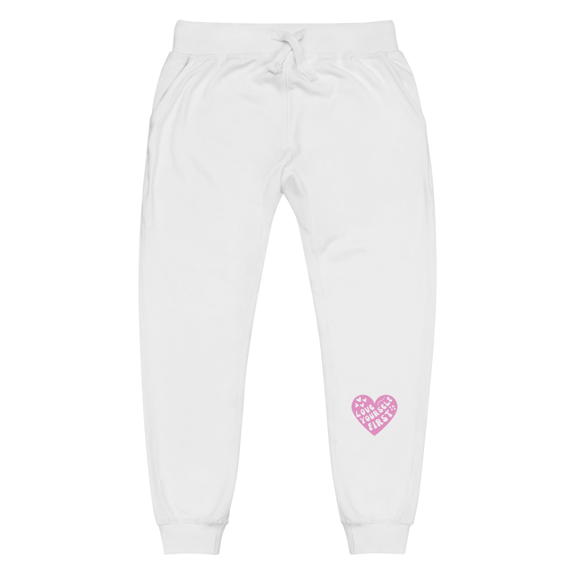 Love Yourself First Motivational Heart Joggers