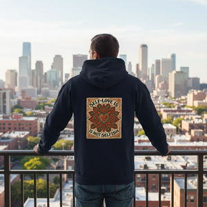 I Am Worthy Hoodie – Empowerment Sweatshirt for Women & Men Self-Love & Confidence Streetwear