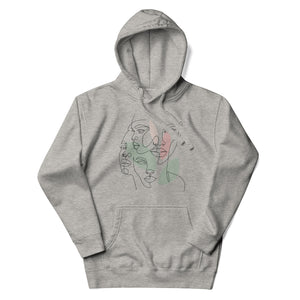 Minimalist Line Art Hoodie