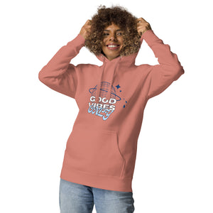 Good Vibes Only Hoodie- A Cozy Reminder to Protect Your Peace