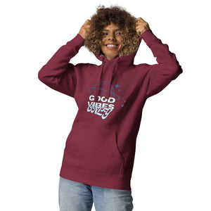 Good Vibes Only Hoodie- A Cozy Reminder to Protect Your Peace