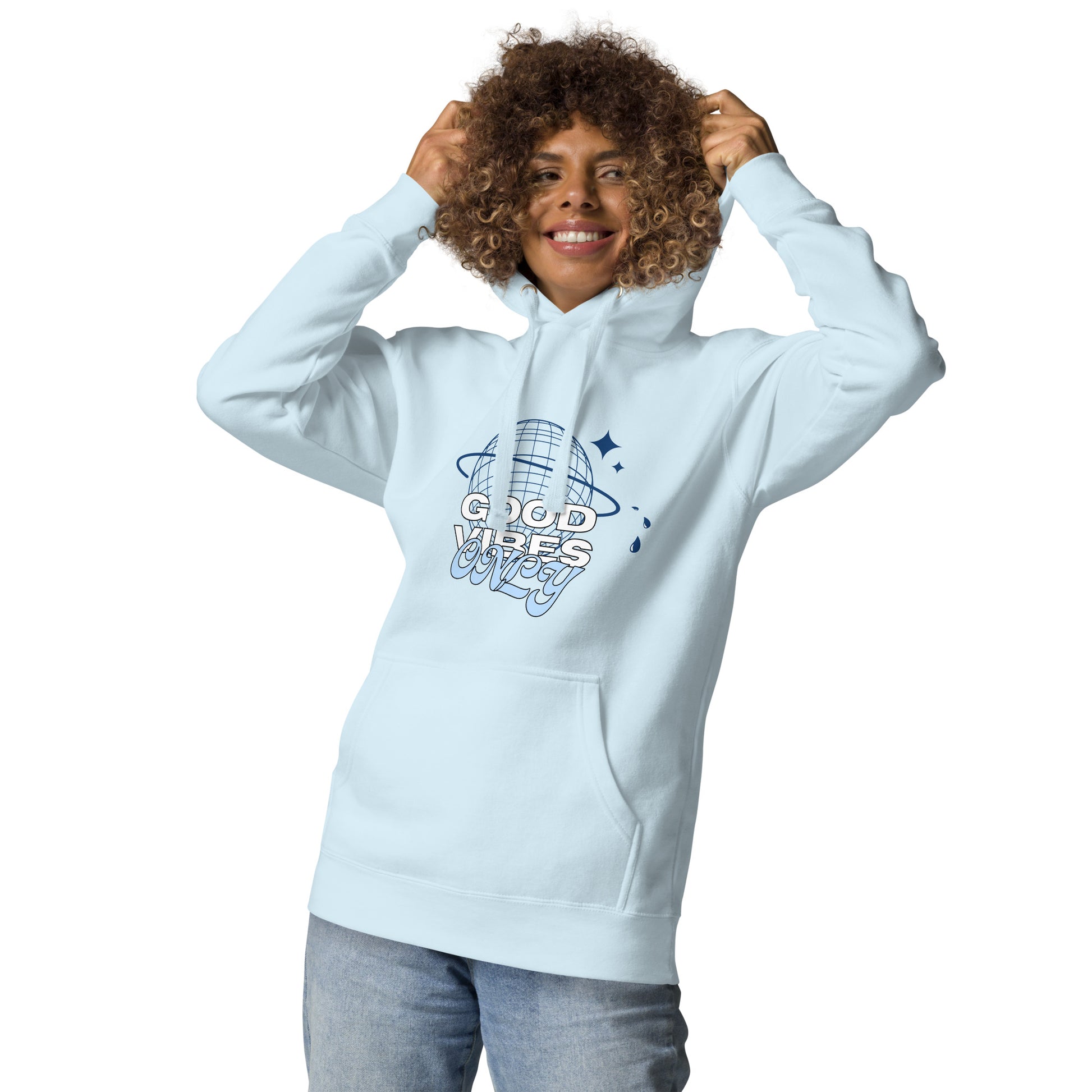 Good Vibes Only Hoodie- A Cozy Reminder to Protect Your Peace