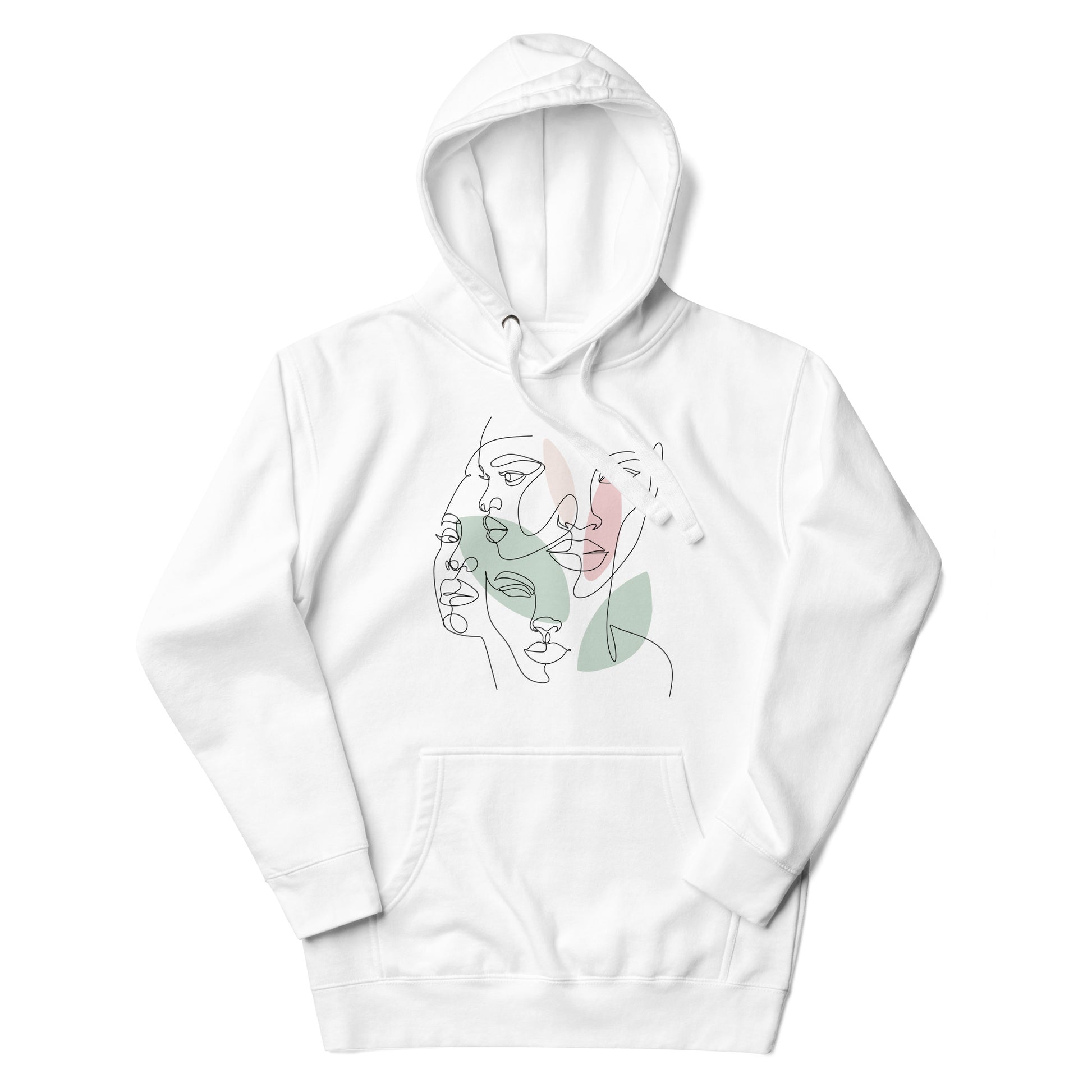 Minimalist Line Art Hoodie